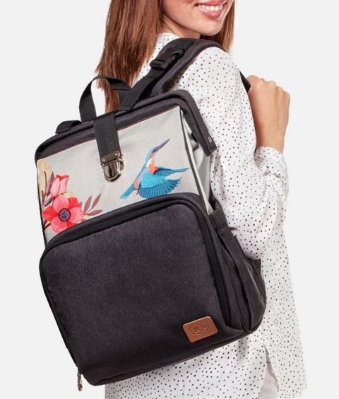 MOLLY FREEDOM Kinderkraft uniwersalny plecak dla mamy / do wózka