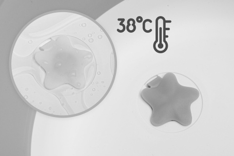 SENSILLO TURYSTYCZNA SKŁADANA WANIENKA GREY