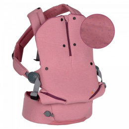 HAVEN PREMIUM BeSafe nosidło dla dzieci od ok. 1 miesiąca do 3 lat, waga do 15kg - Premium Różowy