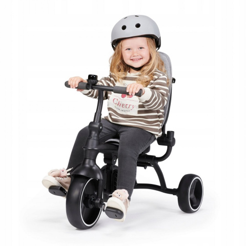 Kinderkraft Składany Rowerek Trójkołowy Jazz - Grey