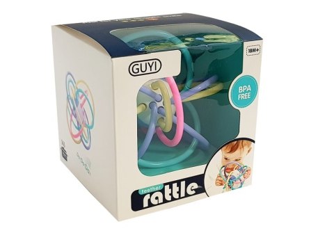 Kolorowa Grzechotka Gryzak dla Niemowlaka