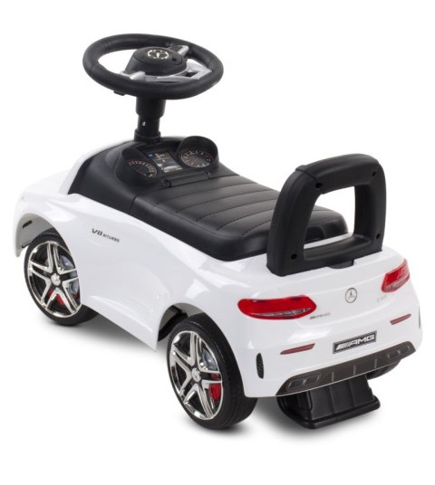 Jeździk dla dziecka, pchacz, chodzik, Mercedes C-Class biały