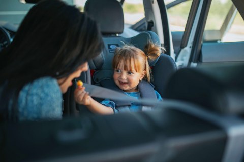 Fotelik samochodowy Space-fix 0-36 kg Red