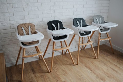 Krzesełko do karmienia Scandy Black