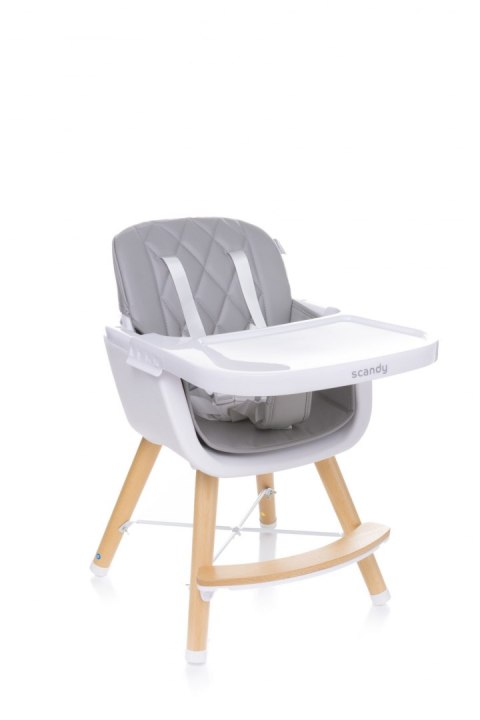 Krzesełko do karmienia Scandy Dark Grey