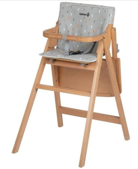 NORDIK Safety 1st Krzesełko do karmienia z wkładką - WARM GREY