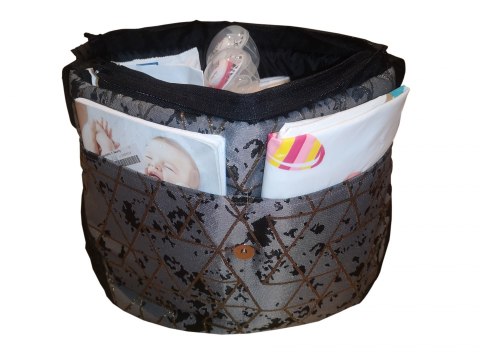 Torba do wózka Dodo szara