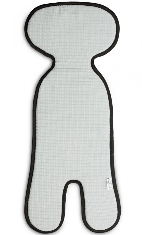 Uniwersalna wkładka do fotelika nosidełka Sensillo WAFEL - CZARNY KWIATY