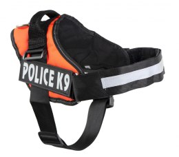 Szelki dla psa mocne S 50-60cm Police K9 pomarańcz