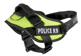 Szelki dla psa mocne S 50-60cm Police K9 zielone