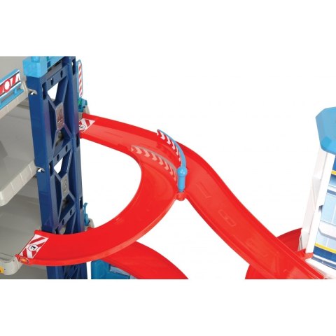 DICKIE Duży Parking Garaż Wielopoziomowy Samochodziki Helikopter