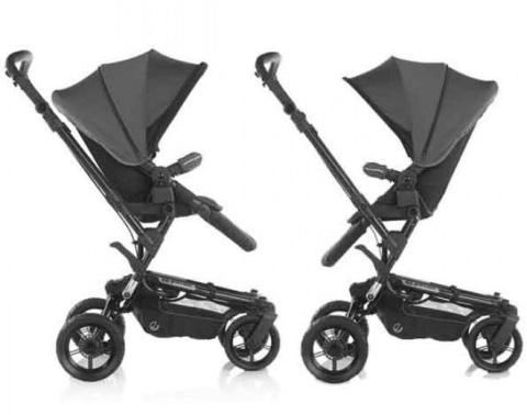 Jane EPIC 2w1 wózek + gondola TRANSPORTER Lite - S53 Red