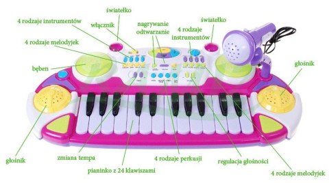 Drabinka Basenowa 48 122cm BESTWAY