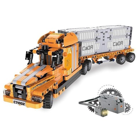 Klocki Symulator Inżyneri Portowej 10 Pojazdów 634el.EE