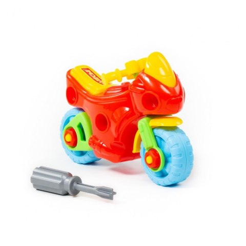 Kolorowy Motor Motocykl Ze Śrubokrętem