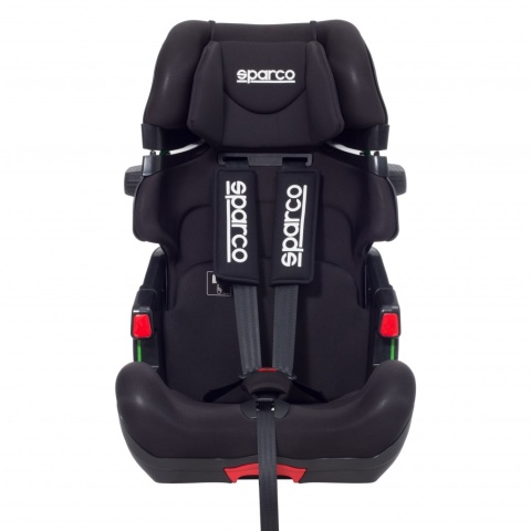 SK800i SPARCO 9-36kg ISOFIX fotelik samochodowy od 9 miesięcy do około 12 lat - Black