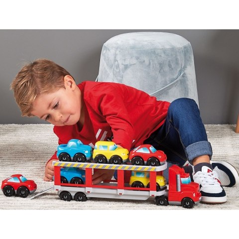 Ecoiffier Abrick Laweta 7 Pojazdów