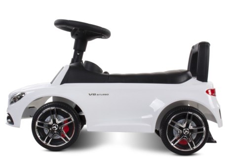 Jeździk dla dziecka, pchacz, chodzik, Mercedes C-Class biały