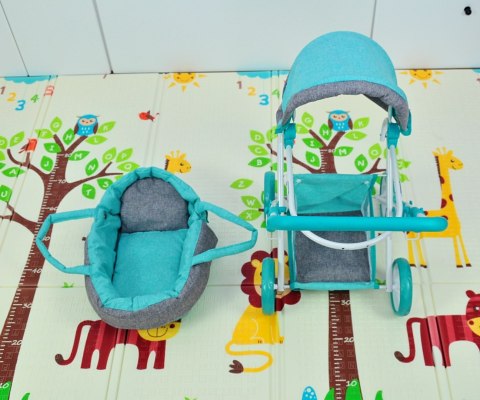 Wózek dla lalek Alice Prestige Mint