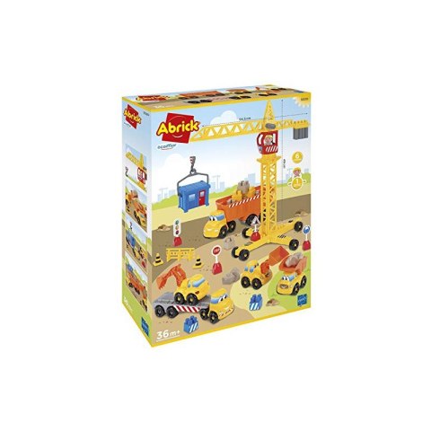 Ecoiffier Plac Budowy Samochody Dźwig Ciężarówka