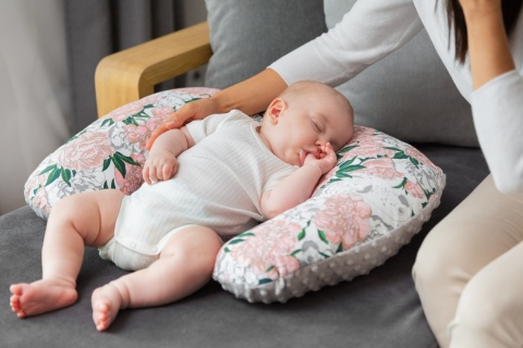 Rogal Minky do karmienia Sensillo - SZARY/JERZYKI