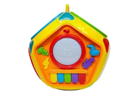 Interaktywny Sorter z Telefonem Nauka Kształtów Liczb Pianinko