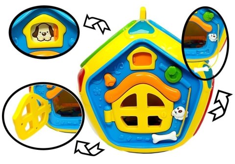 Interaktywny Sorter z Telefonem Nauka Kształtów Liczb Pianinko