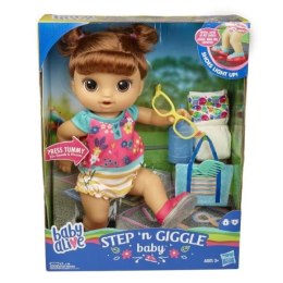 Baby Alive Step n Giggle dziewczynka bruneta E5248 HASBRO