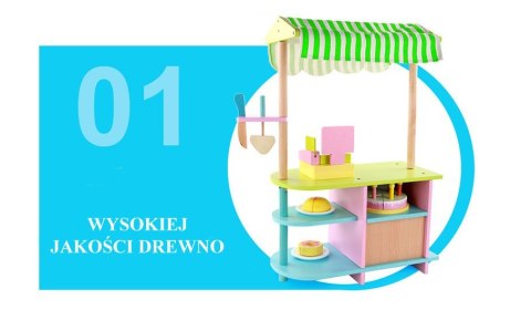 Drewniana piekarnia sklep z akcesoriami