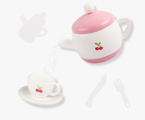 Drewniany zestaw Herbatka