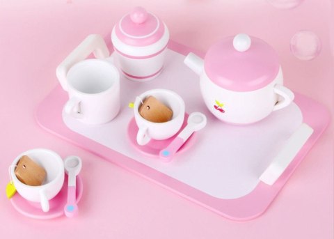 Drewniany zestaw Herbatka