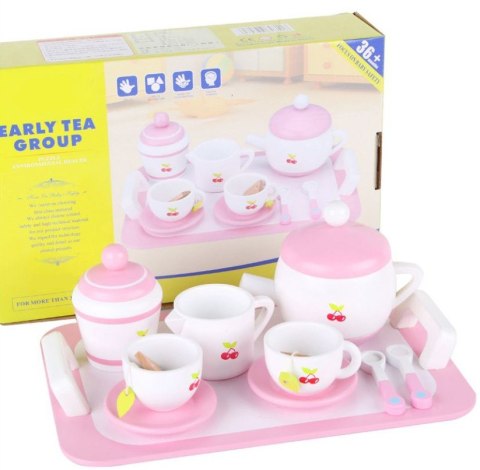 Drewniany zestaw Herbatka