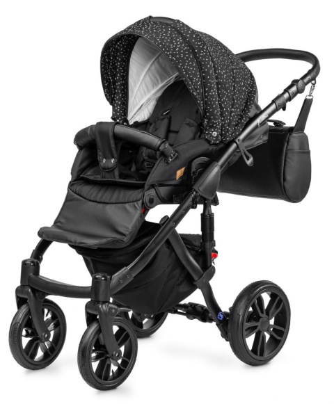 FRONTERA 2w1 Camini wózek dziecięcy Polski Produkt - kolor Onyx