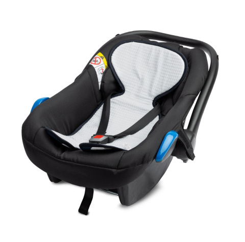 Uniwersalna wkładka do fotelika nosidełka Sensillo WAFEL - GRANATOWE KRÓLICZKI