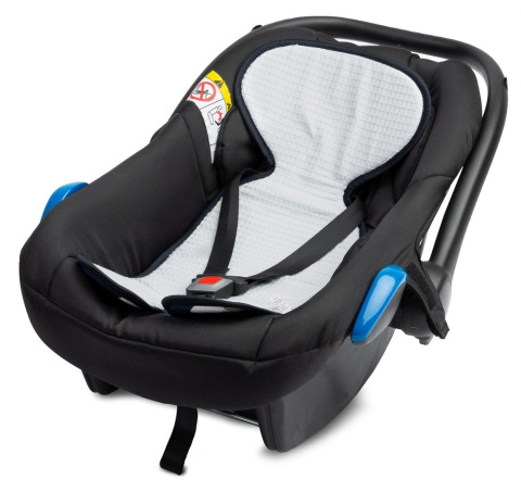 Uniwersalna wkładka do fotelika nosidełka Sensillo WAFEL - GRANATOWE ŁAPACZE SNÓW