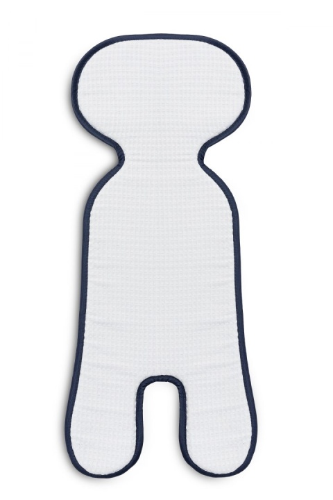 Uniwersalna wkładka do fotelika nosidełka Sensillo WAFEL - GRANATOWE ŁAPACZE SNÓW