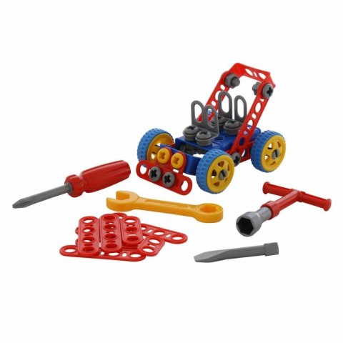 Zestaw Narzędzi Samochód Klocki Konstrukcyjne 90 elementów Auto