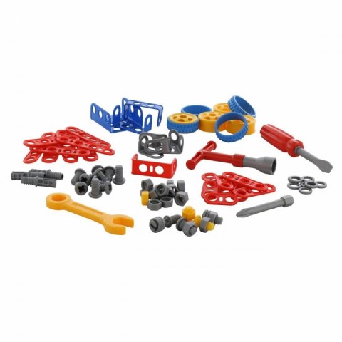 Zestaw Narzędzi Samochód Klocki Konstrukcyjne 90 elementów Auto