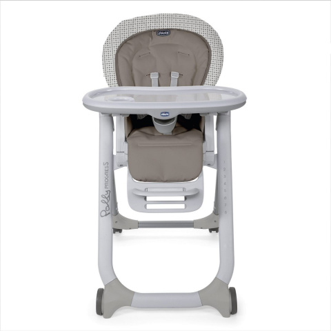 POLLY PROGRES5 5w1 Chicco 0m+ Krzesełko do karmienia - Pois