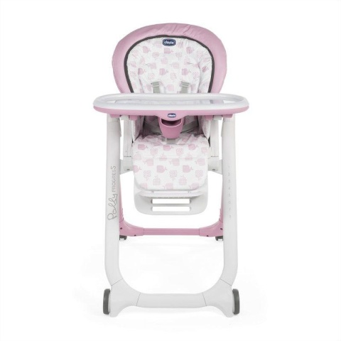 POLLY PROGRES5 5w1 Chicco Krzesełko do karmienia 0m+ - PINK