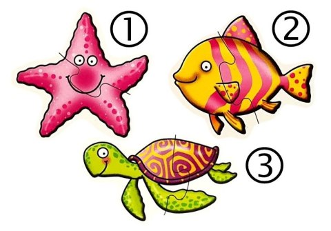 Puzzle Kotki Zwierzęta Domowe Układanka 6szt