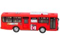 Autobus miejski szkolny z napędem 1:20 czerwony