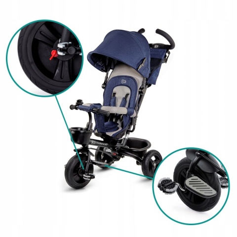 Kinderkraft rowerek trójkołowy AVEO Blue