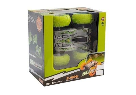 Autko Zdalnie Sterowane Podskakujące Zielone