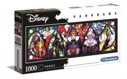 Clementoni Puzzle 1000el panorama Disney Złoczyńcy 39516