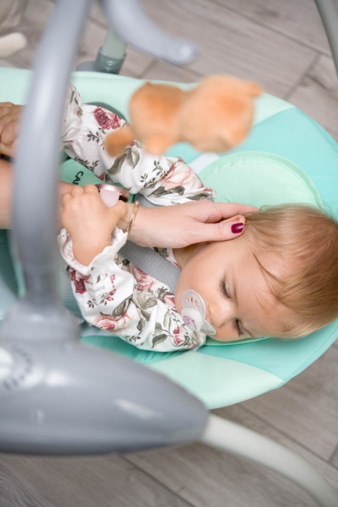 LOOP Caretero Huśtawka dla niemowląt do 12kg - Graphite