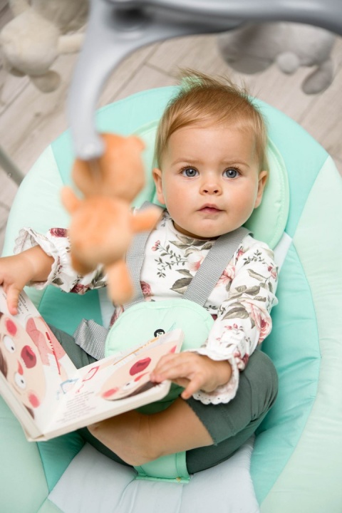 LOOP Caretero Huśtawka dla niemowląt do 12kg - Graphite