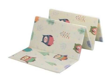 Mata dwustronna alfabet sowy 150x200