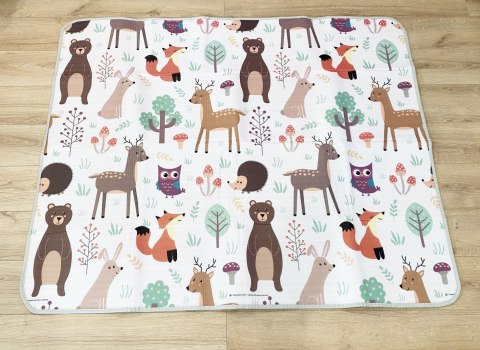 Mata zwierzątka leśne 150x180