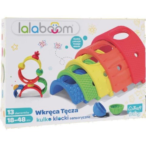 Lalaboom Wkręca Tęcza 61357 TREFL